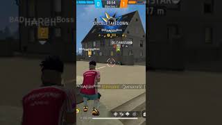 1v3 situation with💀parafeal only headshot☠️ pushing with region top players💀freefire mobilegaming [upl. by Martres]