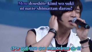 DBSK  Doushite kimi wo suki ni natte shimattandarou spanish sub [upl. by Douville]