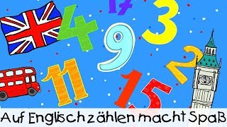 🏰 Auf Englisch zählen macht Spaß  Kinderlieder zum Lernen [upl. by Eleazar490]