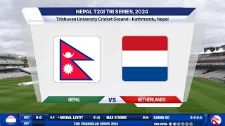 🔴 Live Nepal Vs Netherlands Live – 5th T20  NEP Vs NED Live Match Today  Nepal Live Match Today [upl. by Icken]