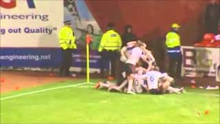 Peter Pawlett 90th minute winner vs Dundee United 12 010114 [upl. by Gilbertson]