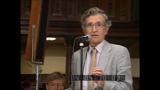 Noam Chomsky  19890522  quotTea Breakquot During Noam ChomskyFrits Bolkestein debate  Improved Sound [upl. by Nyleuqaj728]