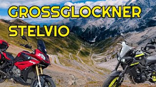 Grossglockner Hochalpenstraße amp Passo dello Stelvio  XR1000 MT09 [upl. by Nylacaj]