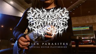 Dehumanizing Itatrain Worship  Eien Parasites OFFICIAL GUITAR PLAYTHROUGH [upl. by Aillicsirp550]