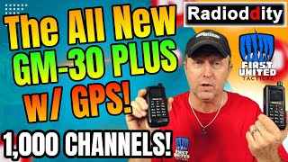 The ALL NEW Radioddity GM 30 Plus GMRS model with GPS review THE BEST IN 2024 [upl. by Derk]