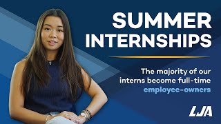 See What the LJA Internship Experience is All About [upl. by Eycal245]