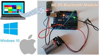 How to Connect HC05 Bluetooth Module to Windows 1011 amp Mac Apple Computer [upl. by Nolur]