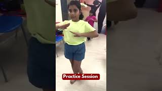 Kathak Practice  Kathak Classes for kids in Delhi kathak kathakclasses kidsactivities [upl. by Lynne879]