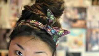 ✂ DIY Wired Headwrap [upl. by Nuarb]