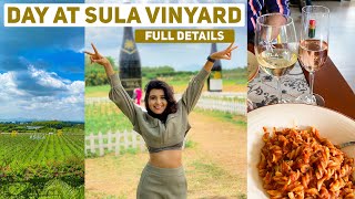 Sula Vineyard Personalised Tour  Expenses of Wine Tasting Food Wine Shopping amp More [upl. by Akirret]