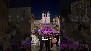 Spanish steps Rome italy 🇮🇹 shorts travel [upl. by Anaujnas283]