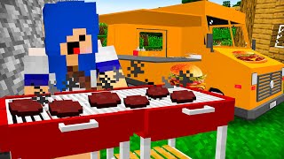 EU ABRI MEU PRÓPRIO RESTAURANTE em RODAS no MINECRAFT [upl. by Chapin126]