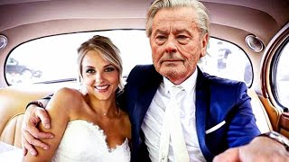 Alain Delon a annoncé son mariage à lâge de 88 ans et voici sa compagne Appelle a 50 ans [upl. by Nabi]