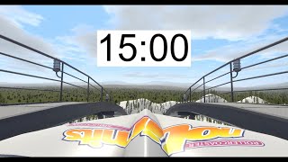 Roller Coaster 15 Minuts Countdown Timer [upl. by Stewart]