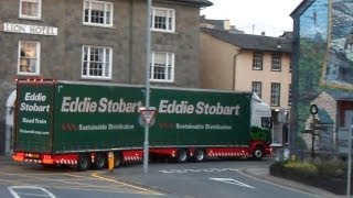 EDDIE STOBART ROAD TRAIN [upl. by Rogovy921]