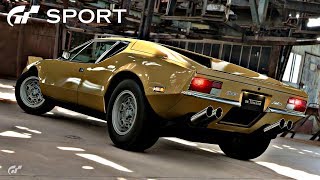 GT SPORT  De Tomaso Pantera REVIEW [upl. by Aicetal]