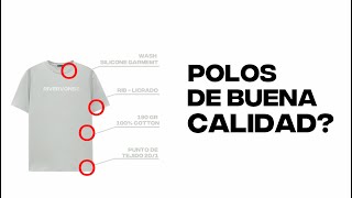 COMO RECONOCER UN POLO O CAMISETA DE CALIDAD [upl. by Blondy961]