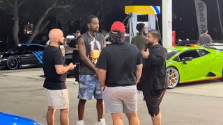 Safaree Pulls Up At The Gas Station In Miami [upl. by Cordelia471]