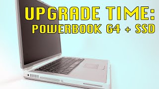 Adding an SSD to a Titanium PowerBook G4 [upl. by Sapowith177]