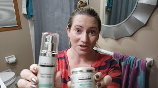 DRMTLGY Skincare NEW Peptide Night Cream Moisturizer First Impressions Review [upl. by Enomaj]