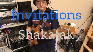 Invitations  Shakatak bass cover [upl. by Fonz430]