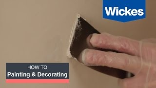 How to Repair Small Holes and Cracks in Walls with Wickes [upl. by Llenna988]