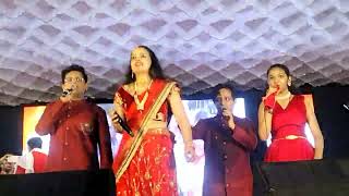 VITHAL VIHAL VITHALA SONG  SINGERS SHRUTI JHA CHANDRESH AT NAVRATRI UTSAV 2024 [upl. by Gunilla]