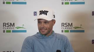 Eric Cole Tuesday Press Conference 2023 The RSM Classic [upl. by Gent245]