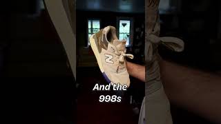 CNote New Balance 998  Making a Fit [upl. by Aliac442]