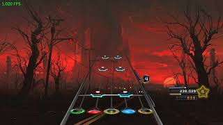 My Chemical Romance  Famous Last Words  Clone Hero All Taps Gameplay [upl. by Elad]