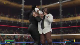 The Undertaker Vs Mankind  HELL IN A CELL MATCH  WWF RAW is WAR  WWE 2k23 Gameplay [upl. by Millisent695]