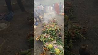 kelwa ke pat par chhath puja katrending song sorts videoviralvideo [upl. by Elkin619]