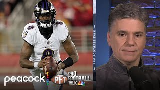 Mike Florio admits he was ‘wrong’ about the Baltimore Ravens  Pro Football Talk  NFL on NBC [upl. by Dnomde998]