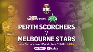 FULL MATCH Perth Scorchers v Melbourne Stars Dec 26 2017  BBL [upl. by Tad451]