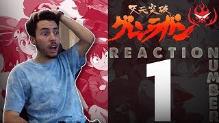 GURREN LAGANN EPISODE 1 REACTION  THE SURFACE [upl. by Pierson]