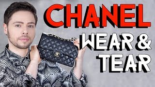 THE ULTIMATE CHANEL TIMELESS CLASSIC DOUBLE FLAP WEAR AND TEAR [upl. by Crofton333]