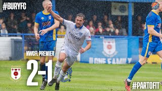 VS Glossop North End A 30 Sep  Match Highlights  Bury FC [upl. by Anyala822]