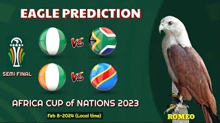 Nigeria vs South Africa  Ivory Coast vs DR Congo  Afcon 2023 Semi Final  Eagle Prediction [upl. by Hammad]