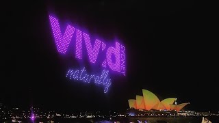 Drone Show  Vivid Sydney 2023 [upl. by Flora]