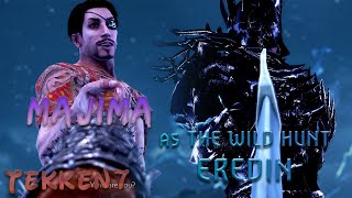 MAJIMA is THE KING OF WILD HUNT  TEKKEN 7 MOD [upl. by Alemat354]