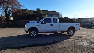 2005 FORD F350 XLT SUPER DUTY 4X4 EXTENDED CAB PICKUP 1348 [upl. by Aicinoid]