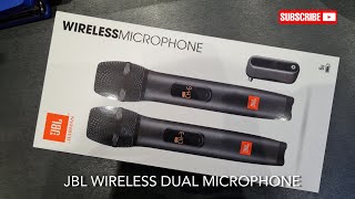 JBL Wireless microphone  Unbox amp quick guide [upl. by Eveline225]