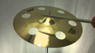 Sabian AAX O Zone Crash Cymbal Brilliant 16quot [upl. by Marven]