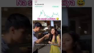 5000 cash or MRF share mrf share sharemarket youtubeshorts viralvideo shorts [upl. by Bernadina]