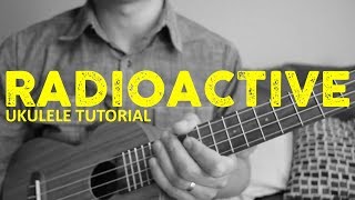 Imagine Dragons  Radioactive EASY Ukulele Tutorial  Chords  How To Play [upl. by Mcknight]