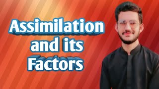 Assimilation and its factors  Sociology With Inam [upl. by Lawley697]