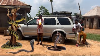 Dangerous Python Girl 😱 Full Hd  Mark Angel Comedy  Yawa skits  Funnybros [upl. by Ja]