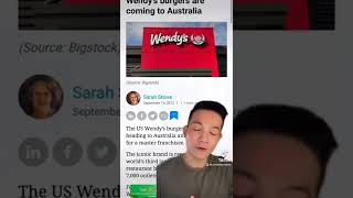 Wendys Burgers IS COMING TO AUSTRALIA [upl. by Bina503]