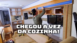 FICOU DOIDO E ARRANCOU TUDO DO CHÃO 😅 E A HORA MAIS ESPERADA CHEGOU 😁ENFIM É A VEZ DA SALA DE ESTAR [upl. by Yorel]