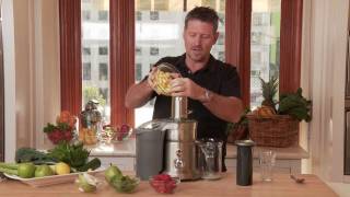 How to Juice at Home Using the Breville Juice Extractor with Joe Cross  WilliamsSonoma [upl. by Ttennaj]